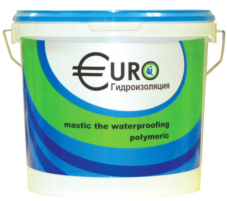 Гидроизоляционная мастика Гермес Евро (Germes Euro) 10кг
